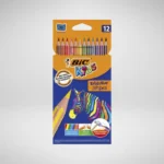 CRAYON DU COULEUR 12 GF BIC EVOLUTION