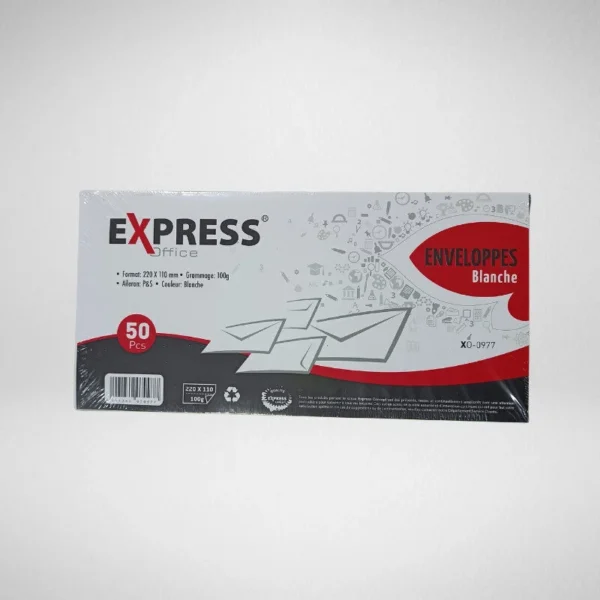 ENVELOPPE BLANCHE 22/11 EXPRESS – Image 2