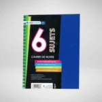 CAHIER 6 SUJET BLEU MARINE